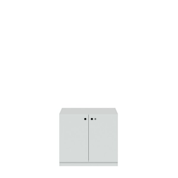 Flügeltürenschrank Pren | Mit Zylinderschloss | 1 Fachboden für 1,5 OH | H 715 x B 800 x T 500 mm