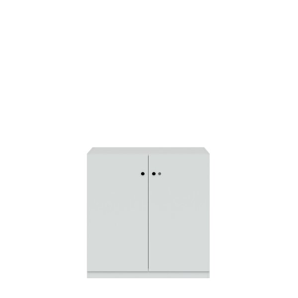 Flügeltürenschrank Pren | Mit Zylinderschloss | 2 Fachböden für 2,5 OH |  H 1018 x B 1000 x T 500 mm