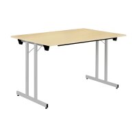 Klapptisch | rechteckig | Breite 1200 mm | Tiefe 600 mm...