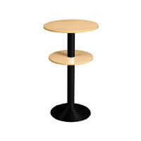 Stehtisch | rund | Durchmesser: 600mm | zwei Platten |...