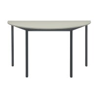 Mehrzwecktisch | Halbrund | Breite 1400 mm | Tiefe 700 mm...