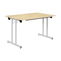 Klapptisch | rechteckig | Breite 1400 mm | Tiefe 700 mm...