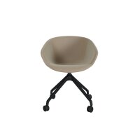 2er Set | Besucherstuhl STAY | Gepolsterter Sitz |...